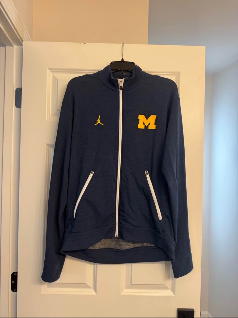 Michigan Jordan Full-Zip Jacket